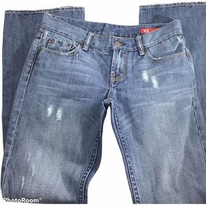 X2 Denim Laboratory Destressed Jeans Size ?